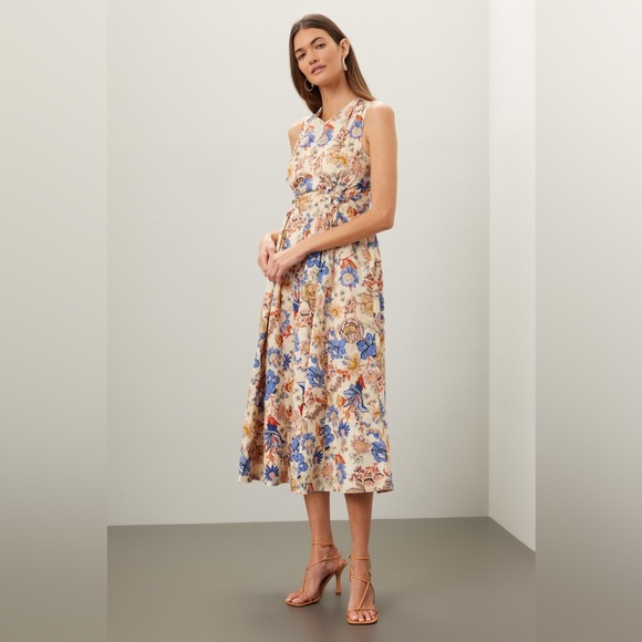 ULLA JOHNSON - KAIYA DRESS - MAGNOLIA, Size 2, $470 - Picture 8 of 16